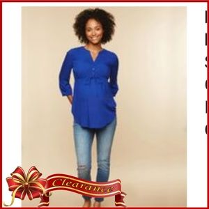 Motherhood Maternity Skinny Leg Cropped Jeans